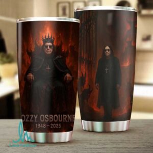 Ozzy Osbourne R.I.P Ozzy Hellfire Tumbler Ozzy Osbourne R.I.P Ozzy Hellfire Tumbler