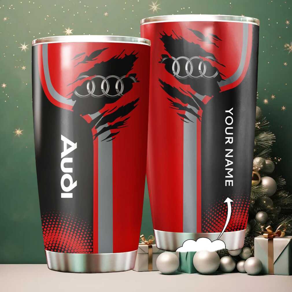 Personalized Audi Logo Stainless Steel Tumbler Personalized Audi Logo Stainless Steel Tumbler