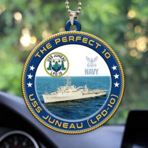 Personalized USS Juneau LPD 10 Military Ship Keepsake Ornament