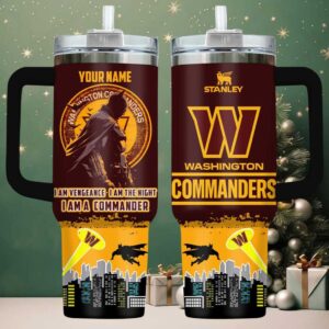 Personalized Washington Commanders Stanley Tumbler