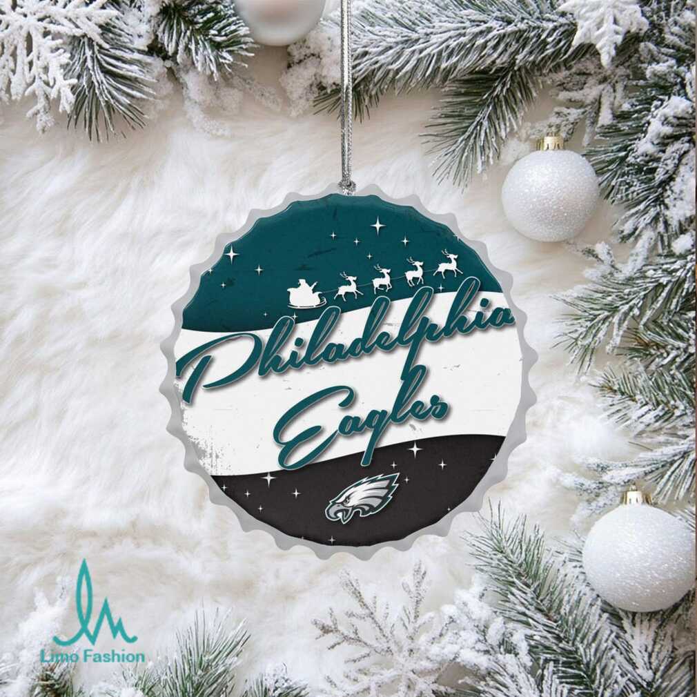 Philadelphia Eagles Holiday Bottlecap Ornament Philadelphia Eagles Holiday Bottlecap Ornament