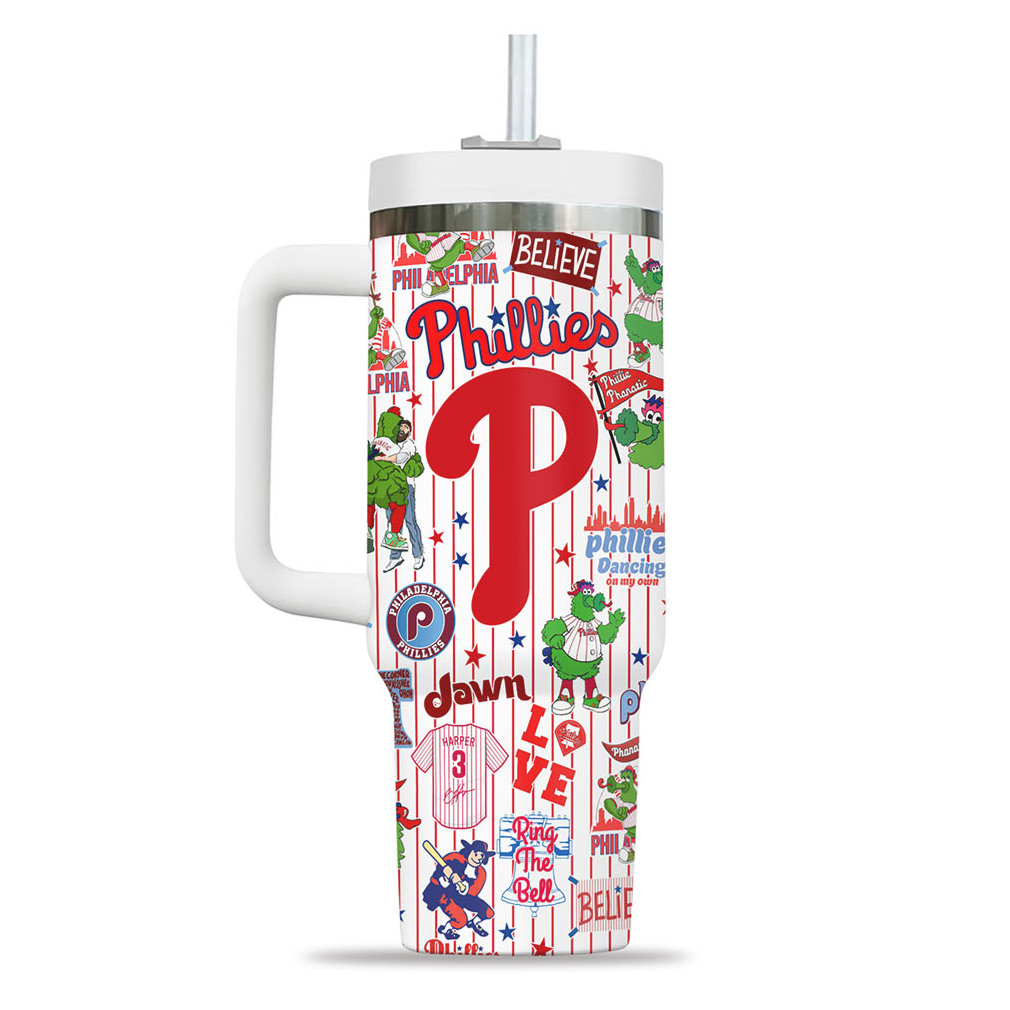 Philadelphia Phillies Believe Phanatic Tumbler Philadelphia Phillies Believe Phanatic Tumbler