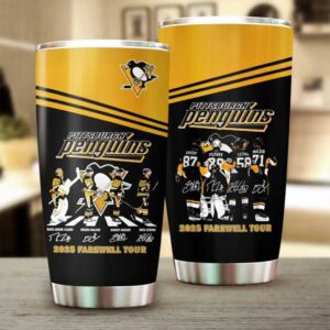 Pittsburgh Penguins 2025 Farewell Tour Commemorative Tumbler