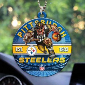 Pittsburgh Steelers Steelers EST 1933 Car or Christmas Ornament