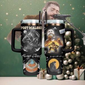 Post Malone Always Tired Big Ass World Tour Stanley Tumbler