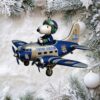 Winnie the Pooh Dallas Cowboys Airplane Ornament Winnie the Pooh Dallas Cowboys Airplane Ornament
