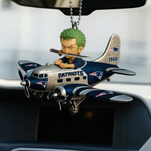 Roronoa Zoro One Piece New England Patriots Airplane Car Ornament Roronoa Zoro One Piece New England Patriots Airplane Car Ornament