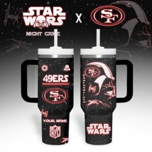 San Francisco 49ers NFL x Star Wars Tumbler With Handle