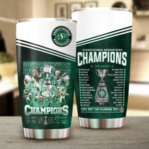 Saskatchewan Roughriders 2025 Grey Cup Champions Commemorative Tumbler Saskatchewan Roughriders 2025 Grey Cup Champions Commemorative Tumbler