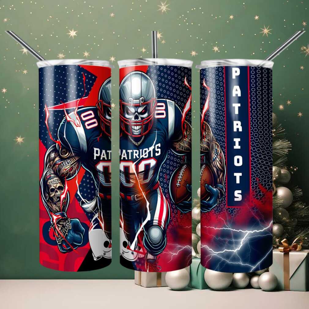 Skeletal Football Player Fan Art Tumbler Skeletal Football Player Fan Art Tumbler