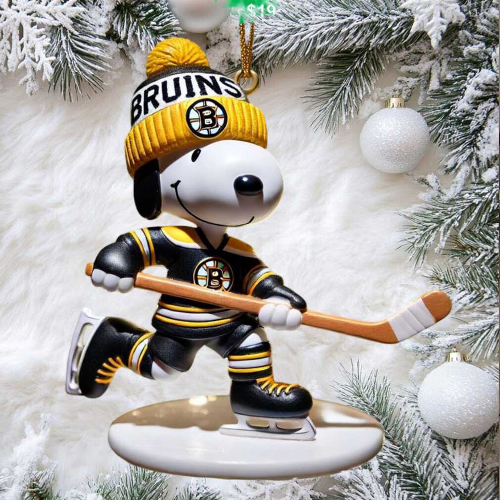 Snoopy Ice Hockey Christmas Ornament Snoopy Ice Hockey Christmas Ornament