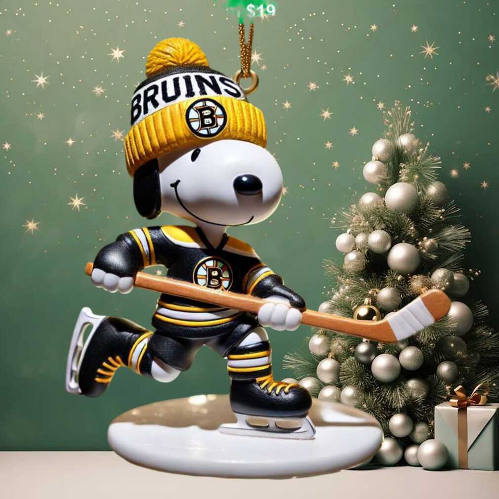 Snoopy Ice Hockey Christmas Ornament Snoopy Ice Hockey Christmas Ornament