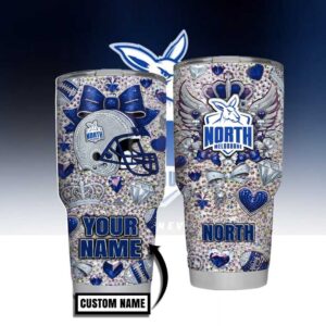 Sparkling North Melbourne Custom Name Tumbler