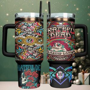 Stanley x Grateful Dead 40 oz FlowState Quencher Tumbler Theory11 Exclusive