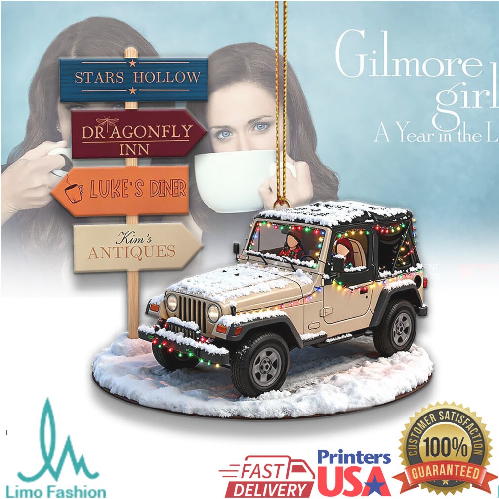 Stars Hollow Christmas Jeep Ornament Stars Hollow Christmas Jeep Ornament