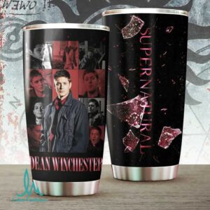 Supernatural Dean Winchester Collage Tumbler