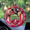 Officially Licensed NFL Detroit Lions Flat Helmet Ornament Officially Licensed NFL Detroit Lions Flat Helmet Ornament