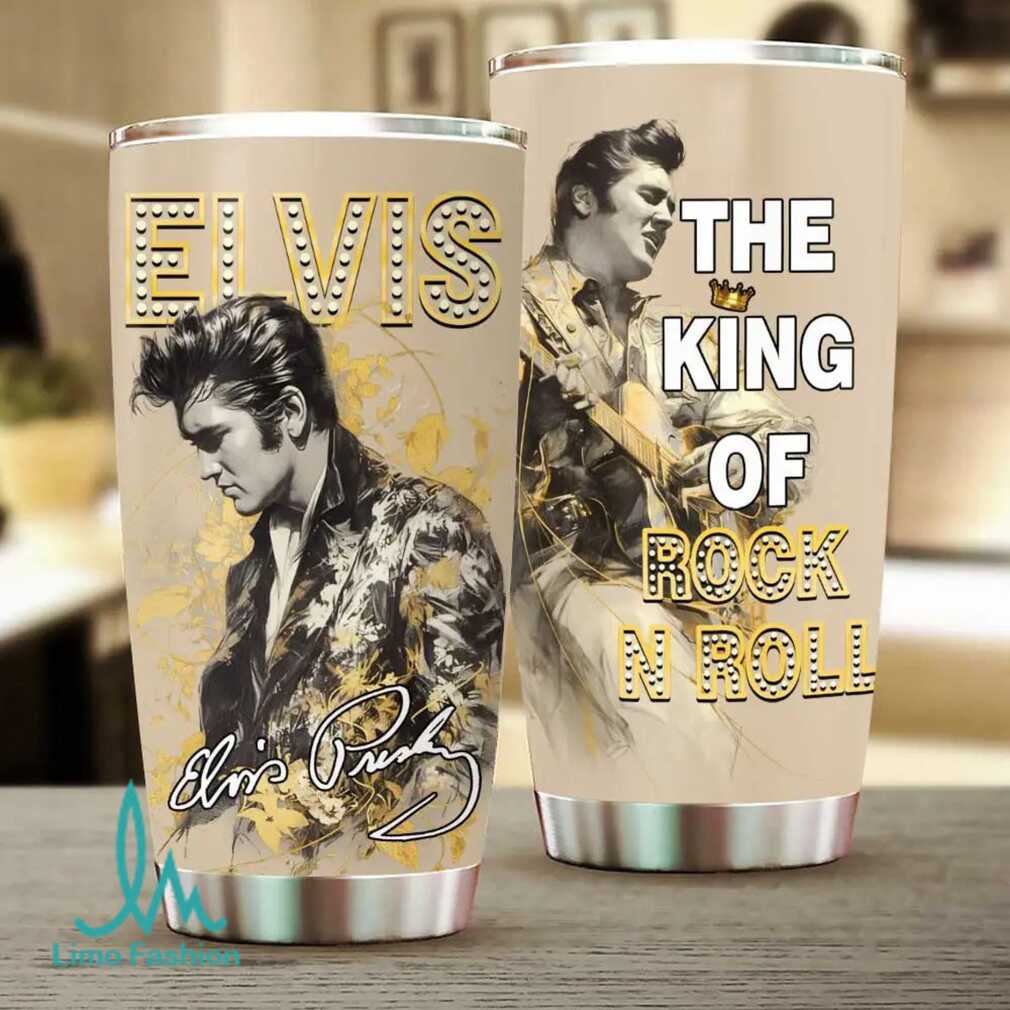 The King of Rock ‘N’ Roll Elvis Presley Tumbler The King of Rock ‘N’ Roll Elvis Presley Tumbler