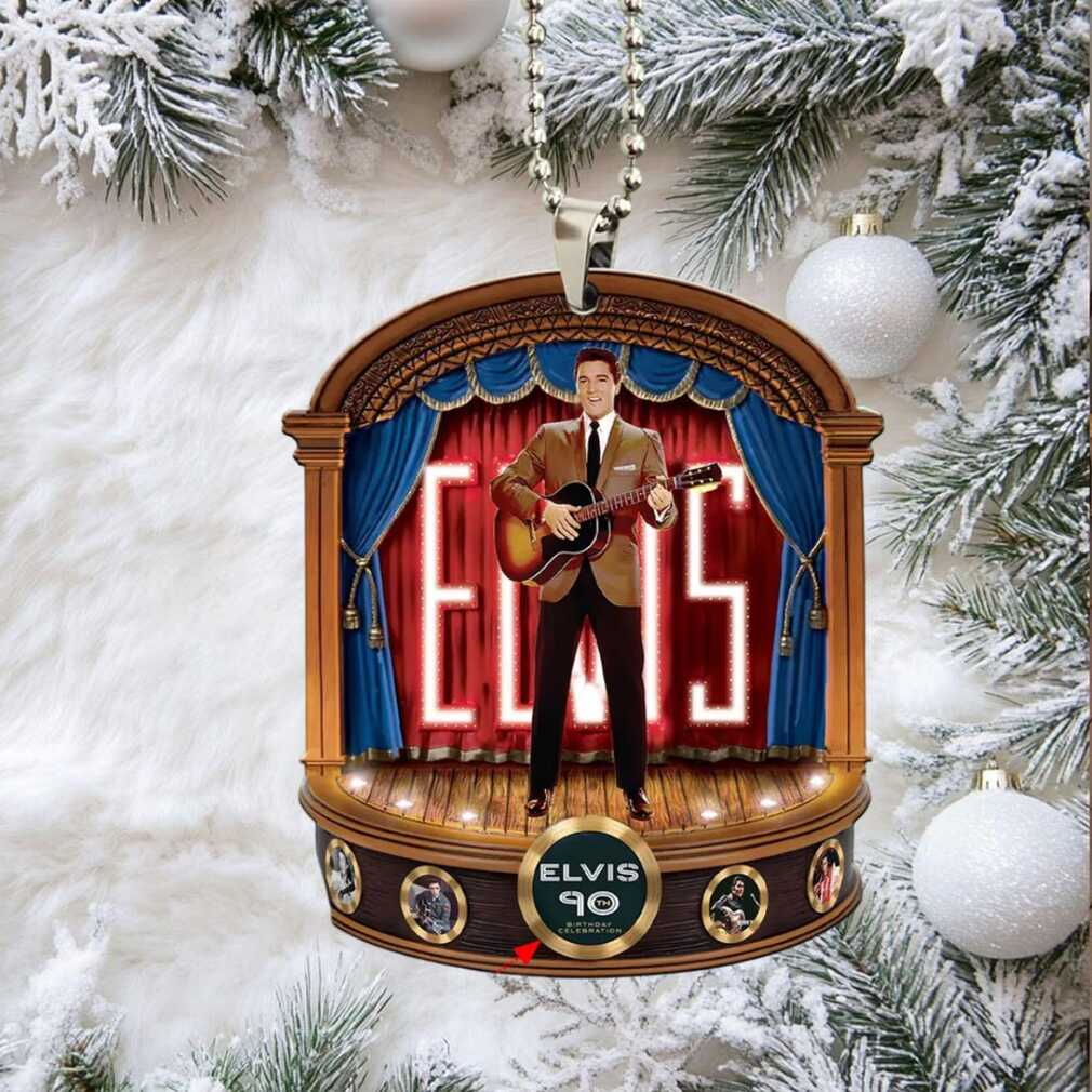 The King of Rock and Roll 90th Birthday Tribute Ornament The King of Rock and Roll 90th Birthday Tribute Ornament