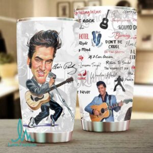 The Official Elvis Presley Career Journey Tumbler