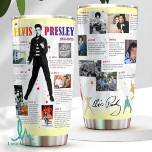 The Official Elvis Presley Career Journey Tumblers