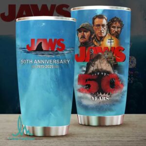 The Orca Crew Jaws 50th Anniversary Insulated Tumbler The Orca Crew Jaws 50th Anniversary Insulated Tumbler
