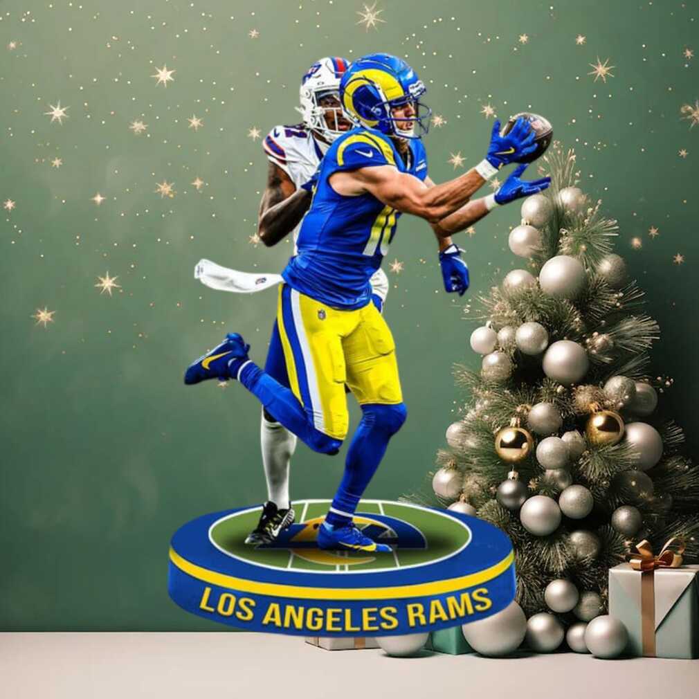 Todd Gurley II #11 Los Angeles Rams Football Christmas Ornament Todd Gurley II #11 Los Angeles Rams Football Christmas Ornament