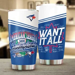 Toronto Blue Jays American League Champions Commemorative Tumbler