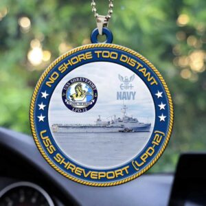 US Navy USS Shreveport (LPD 12) Veteran Gift Ornament