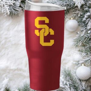 USC Trojans 30oz. Flipside Powder Coat Tumbler USC Trojans 30oz. Flipside Powder Coat Tumbler
