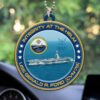 New England Patriots NFL Team Helmet Car Ornament New England Patriots NFL Team Helmet Car Ornament