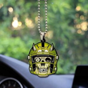 Unique Metallica SoFi Stadium 2023 Replica Helmet Ornament Unique Metallica SoFi Stadium 2023 Replica Helmet Ornament