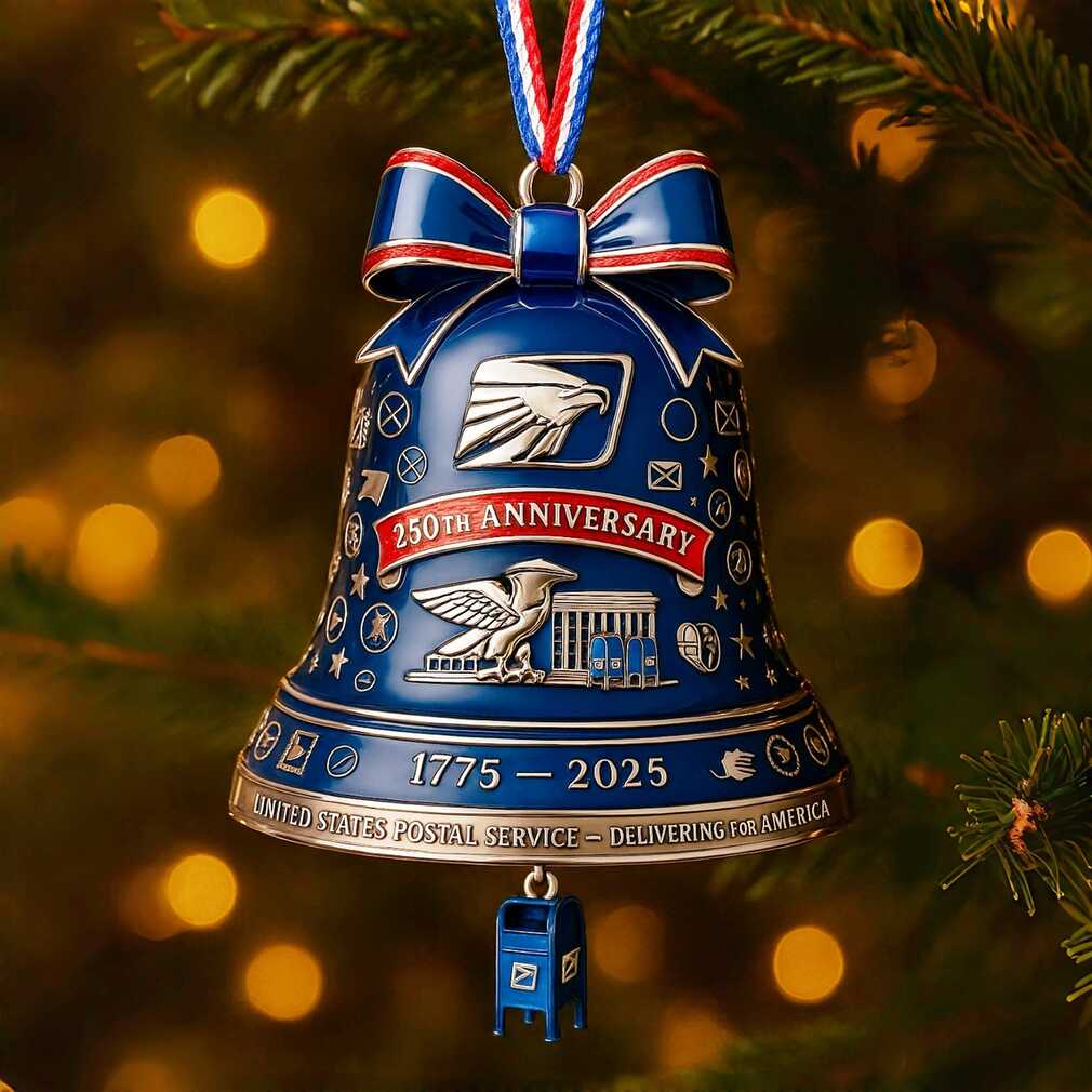 United States 250th Anniversary Bell Ornament United States 250th Anniversary Bell Ornament