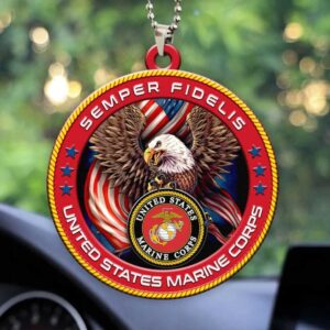 United States Marine Corps Semper Fidelis Ornament United States Marine Corps Semper Fidelis Ornament