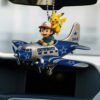 Kansas City Chiefs Pikachu Ash Ketchum Airplane Ornament Kansas City Chiefs Pikachu Ash Ketchum Airplane Ornament