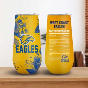 West Coast Eagles Stainless Steel Travel Tumbler