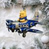 Winnie the Pooh Detroit Lions Pilot Airplane Hanging Ornament Winnie the Pooh Detroit Lions Pilot Airplane Hanging Ornament