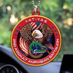 YAT YAS Marine Corps AAV Battalion Military Ornament