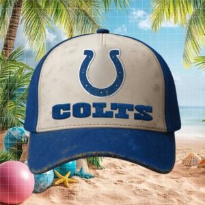 '47 Brand Indianapolis Colts NFL Coverage Knit Hat Gray