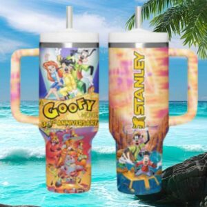 A Goofy Movie 30th Anniversary Disney Nostalgia 40oz Tumbler with Handle