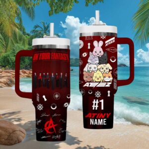 ATEEZ “In Your Fantasy” World Tour 2025 & Aniteez Characters Tumbler