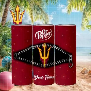 Arizona State Sun Devils Dr Pepper Big 12 Zipper Design