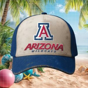 Arizona Wildcats NCAA Special Ops Trucker Hat NavyTan