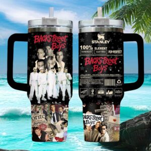 Backstreet Boys 90s Pop Nostalgia Band Photo 40oz Tumbler