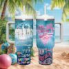 Elvis Presley #1 Fan Personalized Pink Holographic 40oz Tumbler Elvis Presley #1 Fan Personalized Pink Holographic 40oz Tumbler
