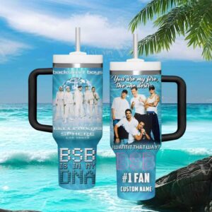 Backstreet Boys Millennium Las Vegas #1 Fan Custom Name 40oz Tumbler