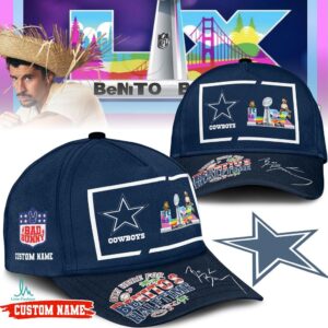 Bad Bunny x Dallas Cowboys Benito Bowl Custom Cap