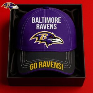 Baltimore Ravens Purple & Black Flex Hat