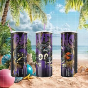 Baltimore Ravens Skinny Tumbler Design Bundle