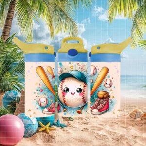 Baseball Themed Kids' Drinkware Tumbler